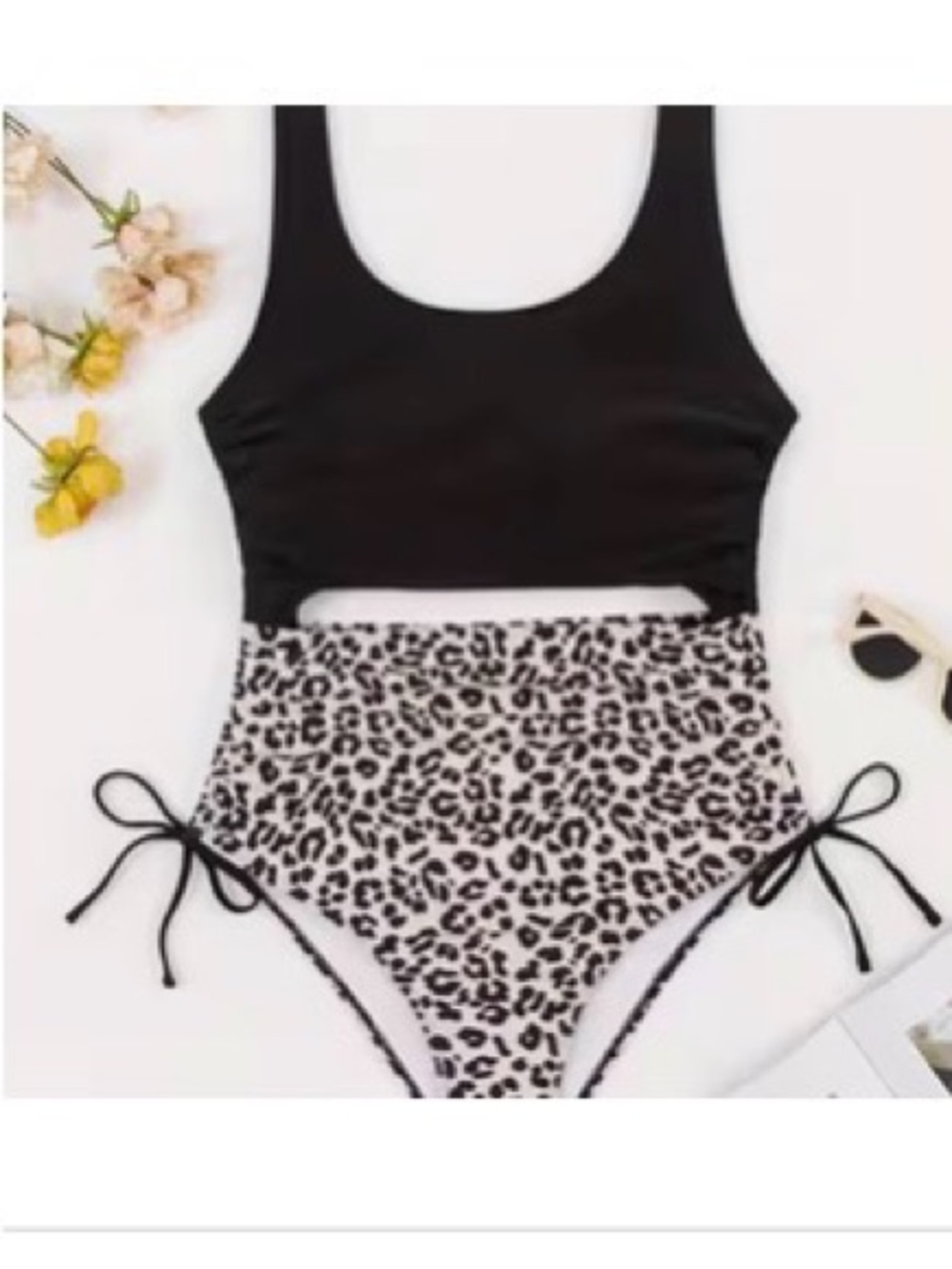High-Waist One-Piece Swimsuit